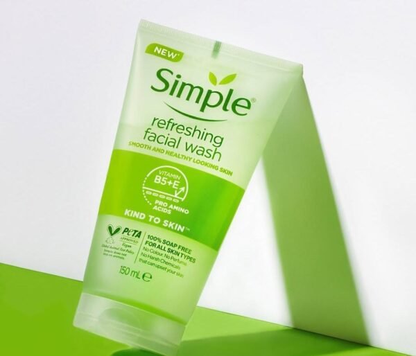 Simple Kind to Skin Refreshing Facial Wash Gel ,